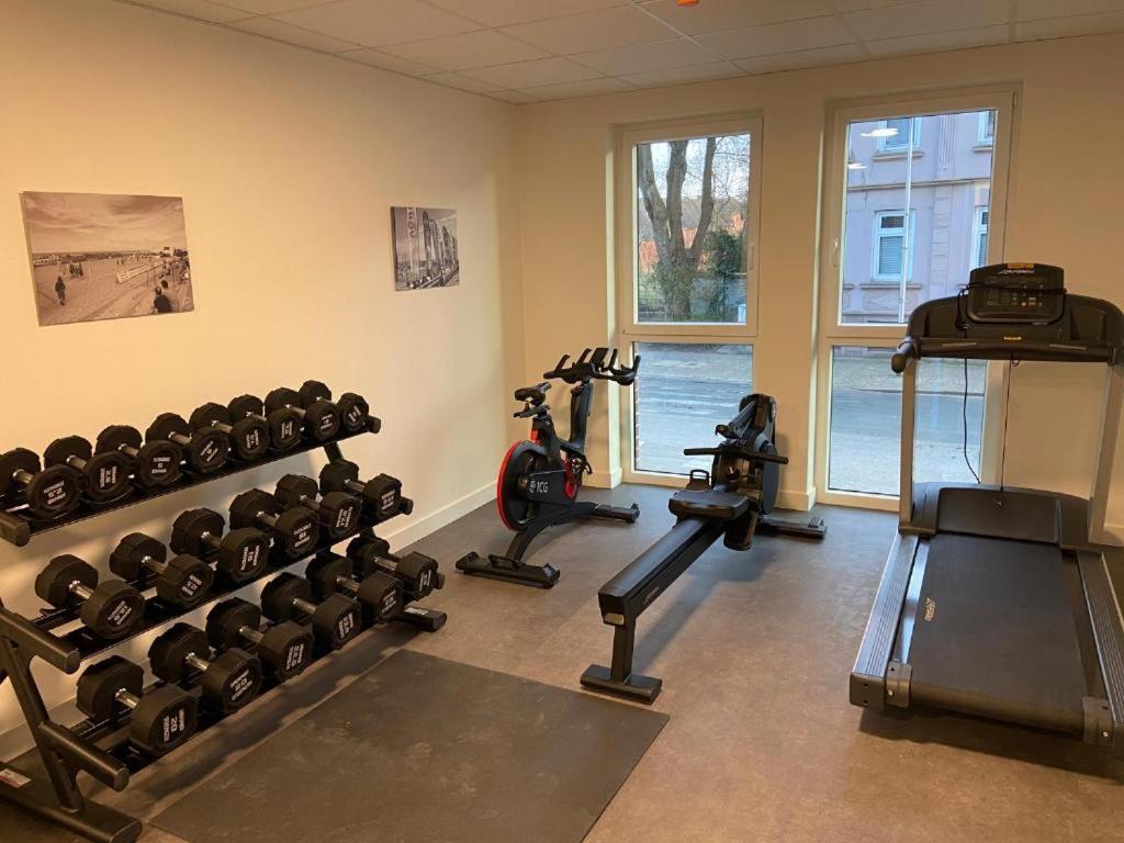 Hotelapartment Ueberwasser Mit Sauna Und Fitness Cuxhaven Zewnętrze zdjęcie